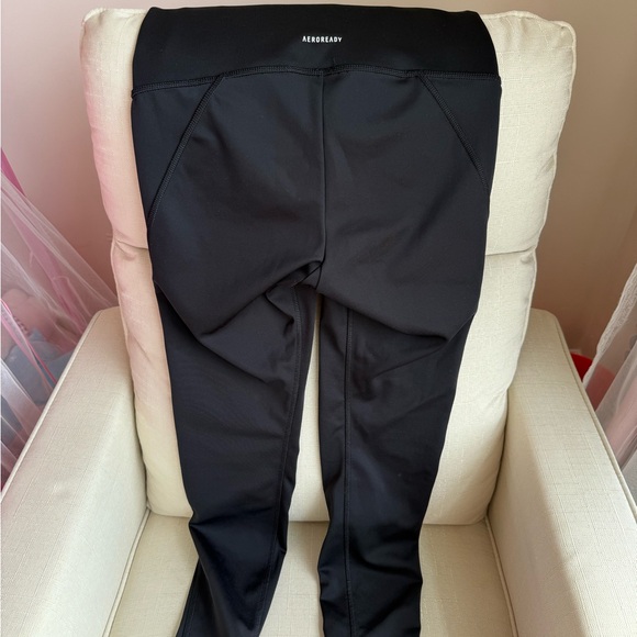 Small Maternity Adidas Black Leggings - Picture 3 of 6